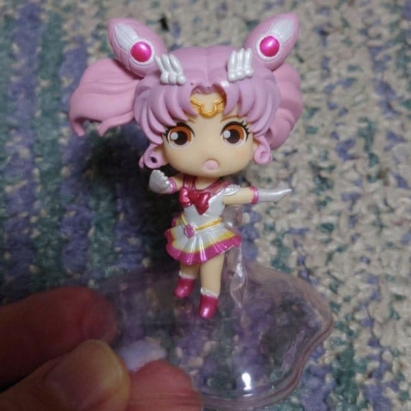[Sailor Moon] Sailor Moon Sailor Chibi Moon model figure （美少女戦士セーラームーン　ちびうさ　セーラーちびムーン　フィギュア）