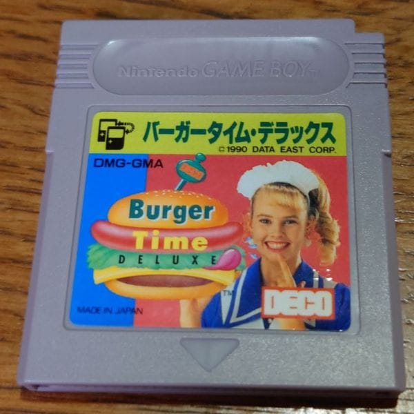 [gameboy] burger time deluxe（バーガータイム・デラックス）